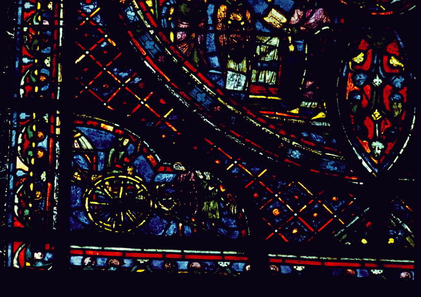 Choir, wall south, bay 1