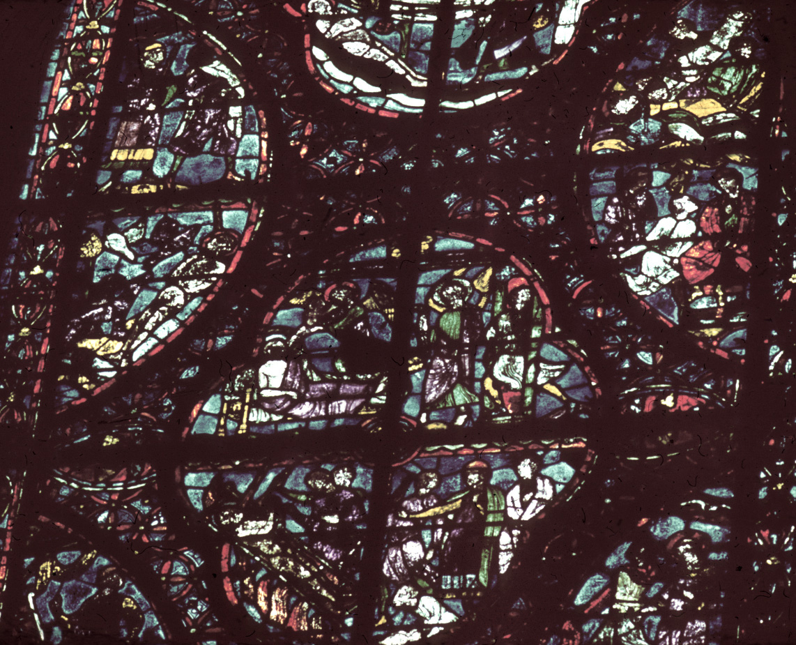 Apse north, window 1