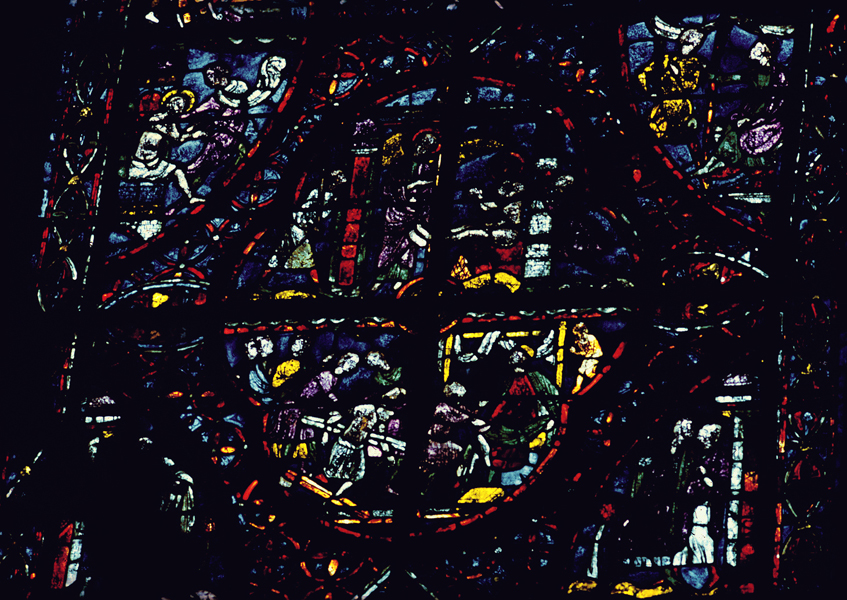 Apse north, window 1