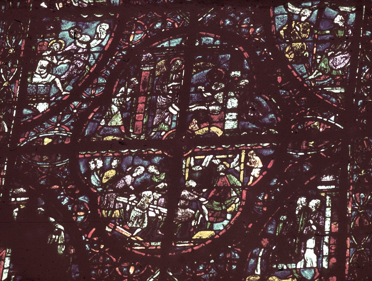 Apse north, window 1