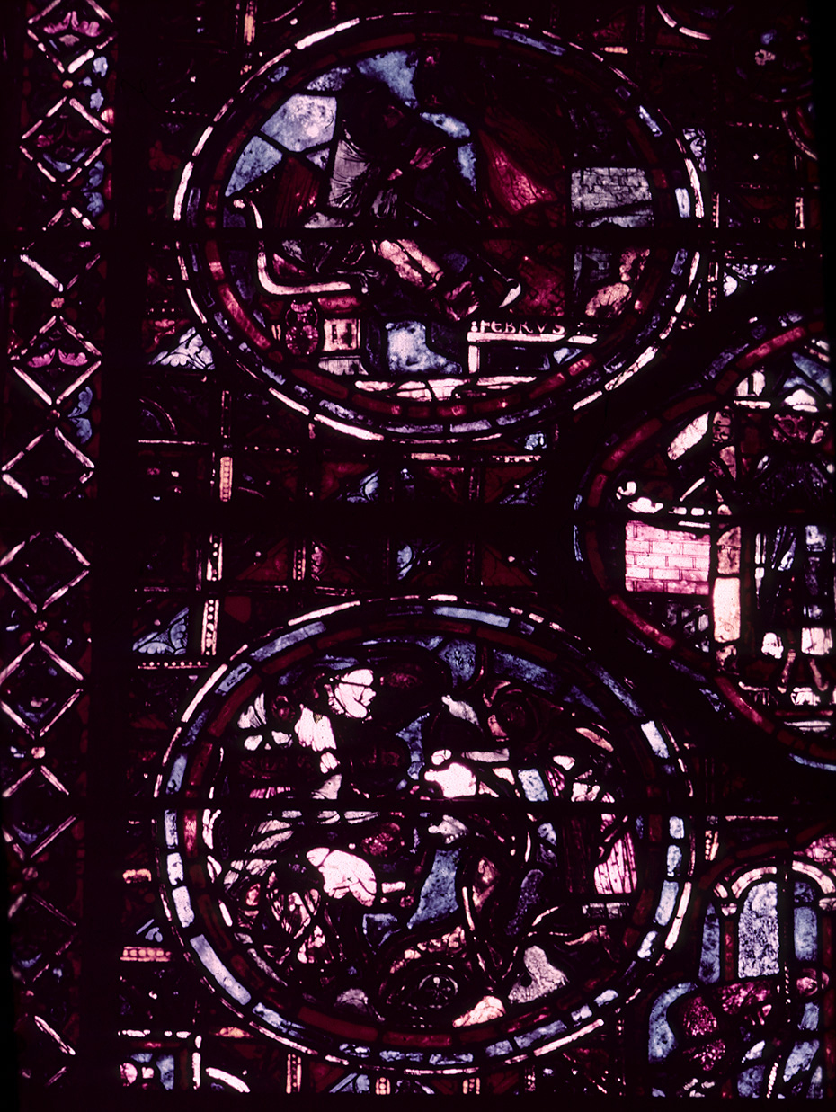 Choir, wall south, bay 2