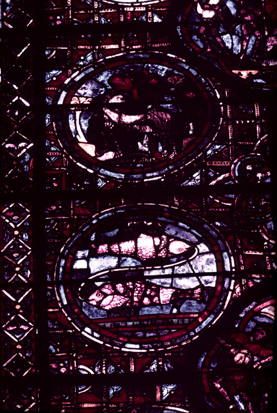 Choir, wall south, bay 2