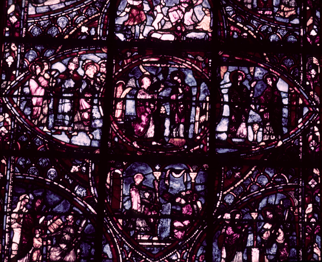 Choir, wall south, bay 2