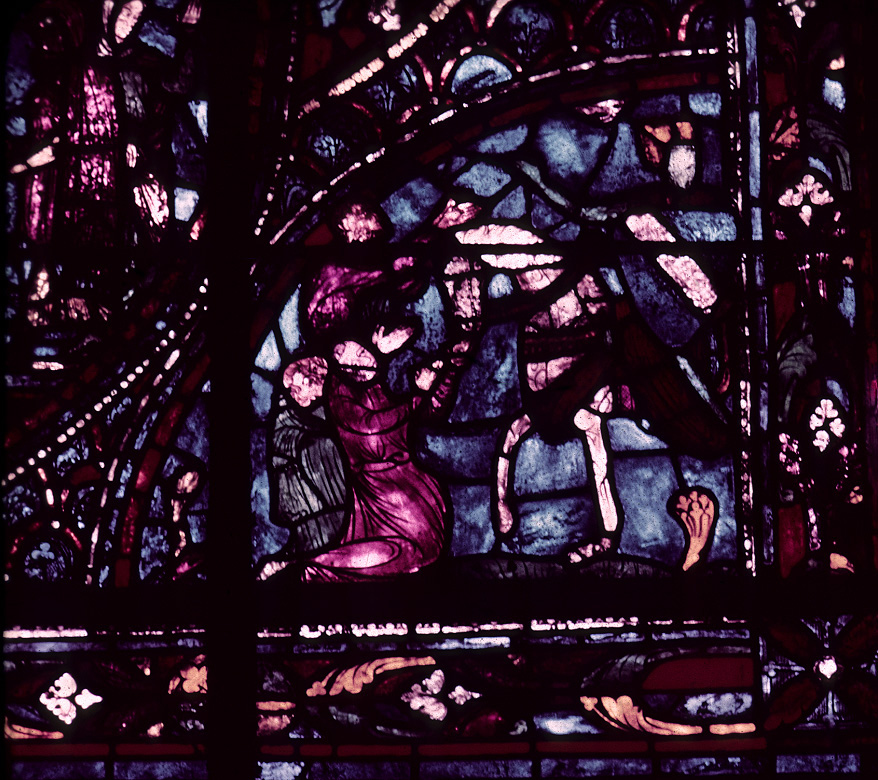 Choir, wall south, bay 2