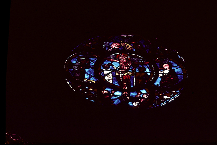 Choir, wall south, bay 2