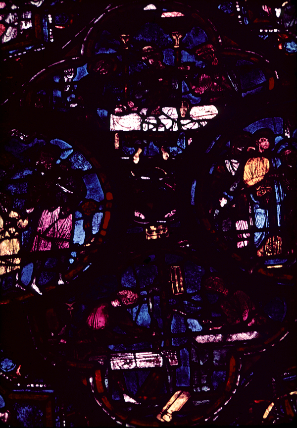 Choir, wall north, bay 4