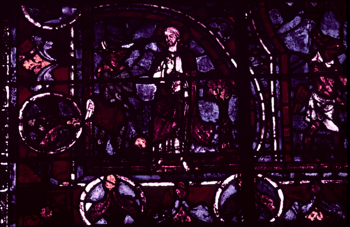 Choir, wall south, bay 1