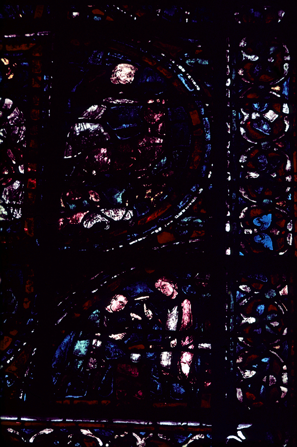Nave, wall north, bay 6