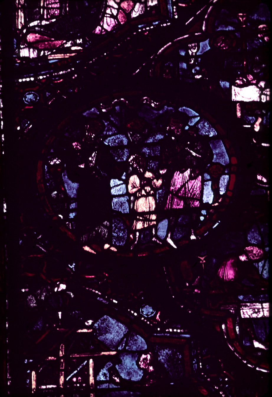 Choir, wall north, bay 4