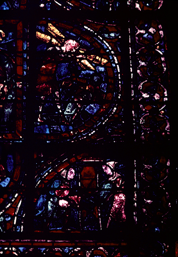Nave, wall north, bay 6