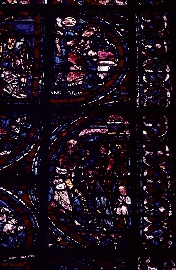Nave, wall north, bay 6