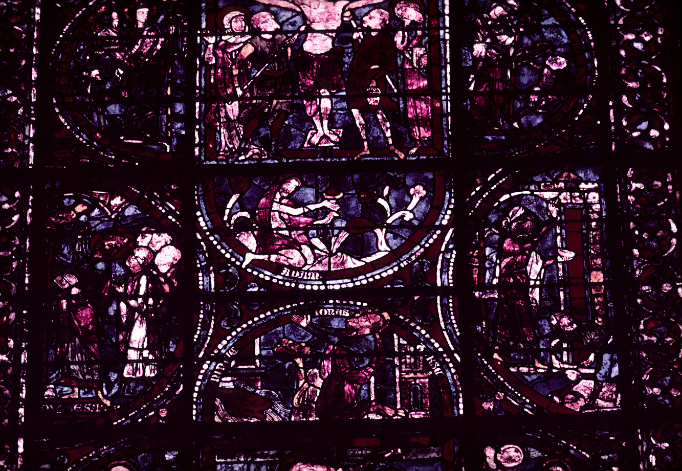 Nave, wall north, bay 6
