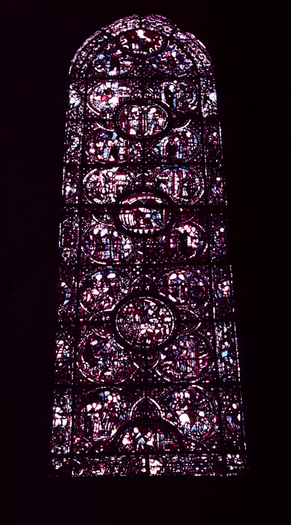 Nave, wall north, bay 2
