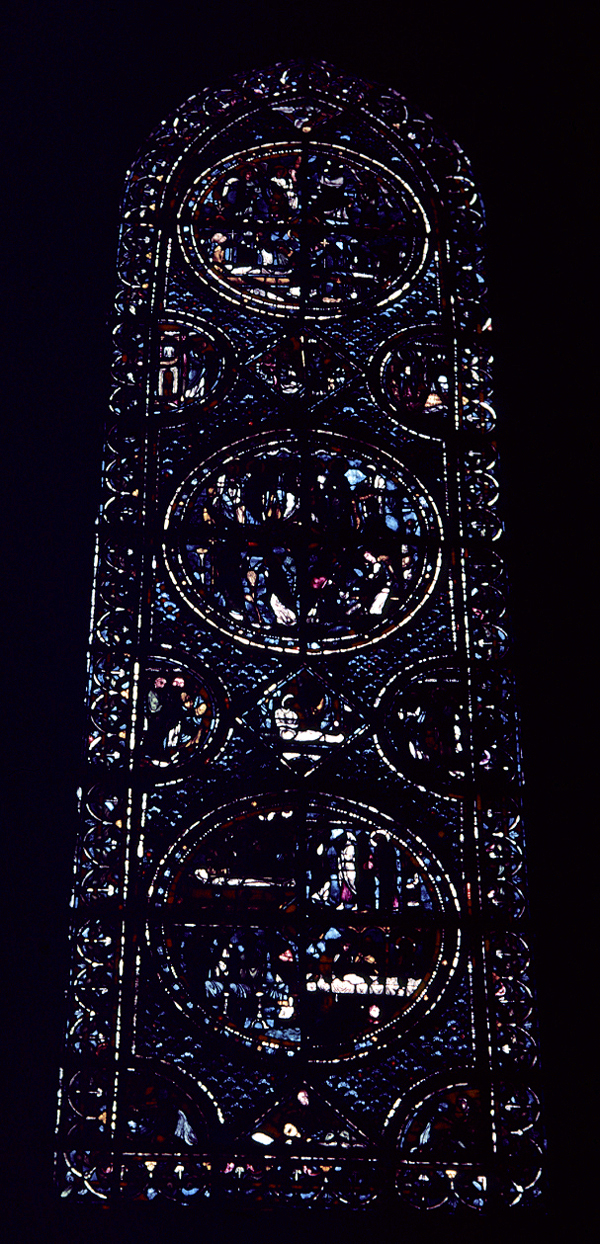 Nave, wall south, bay 2