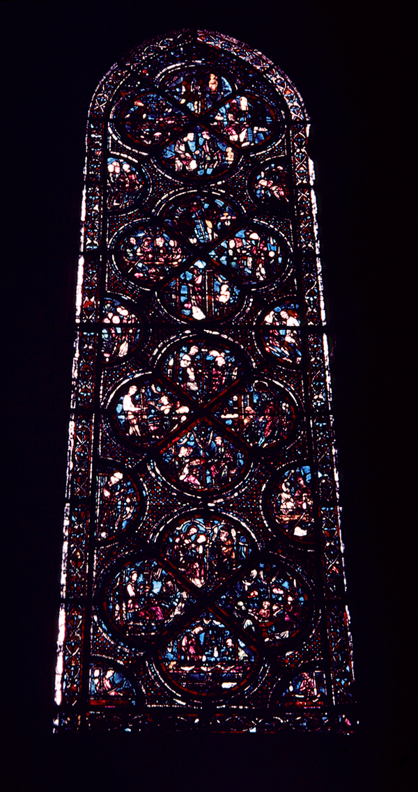 Nave, wall north, bay 5