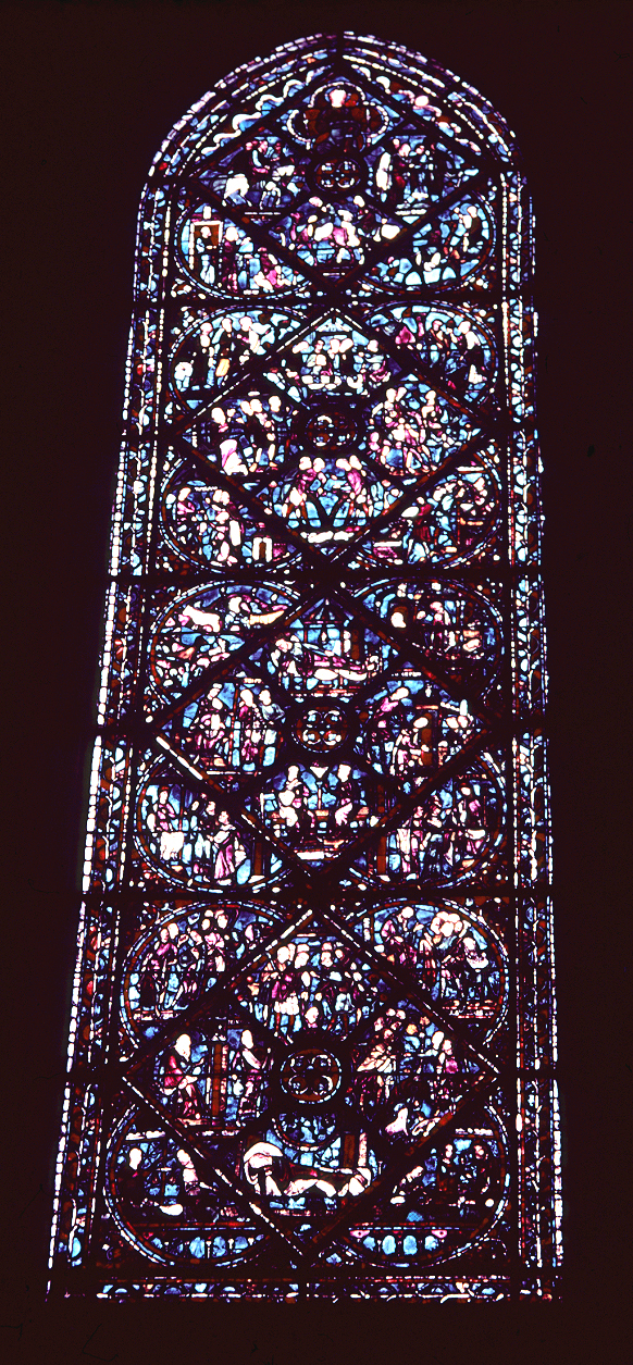Nave, wall north, bay 4