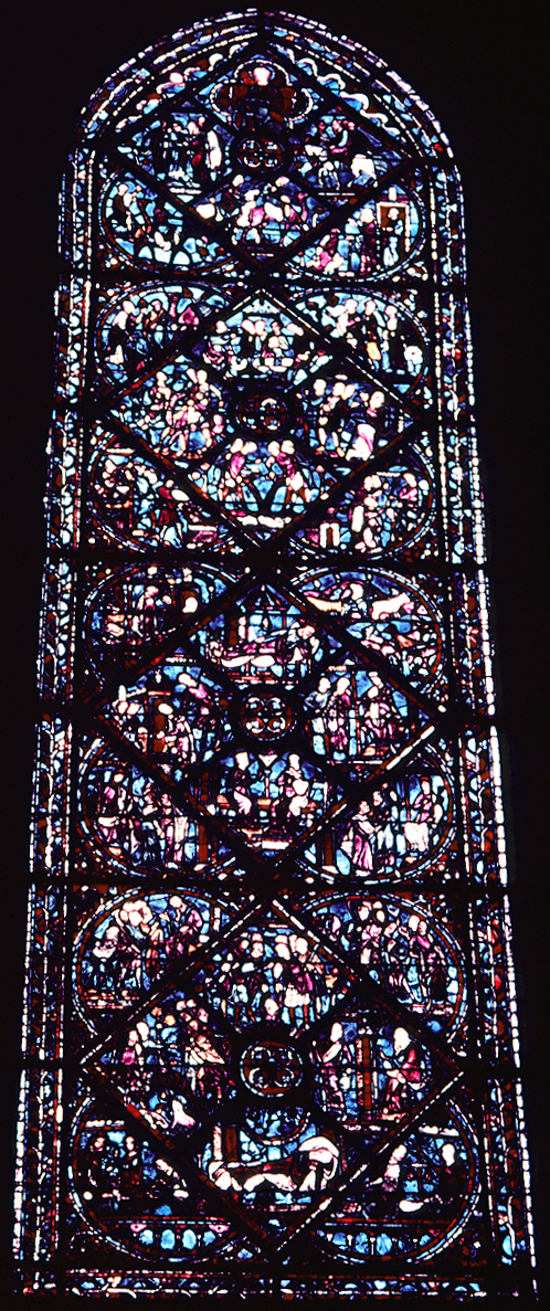 Nave, wall north, bay 4