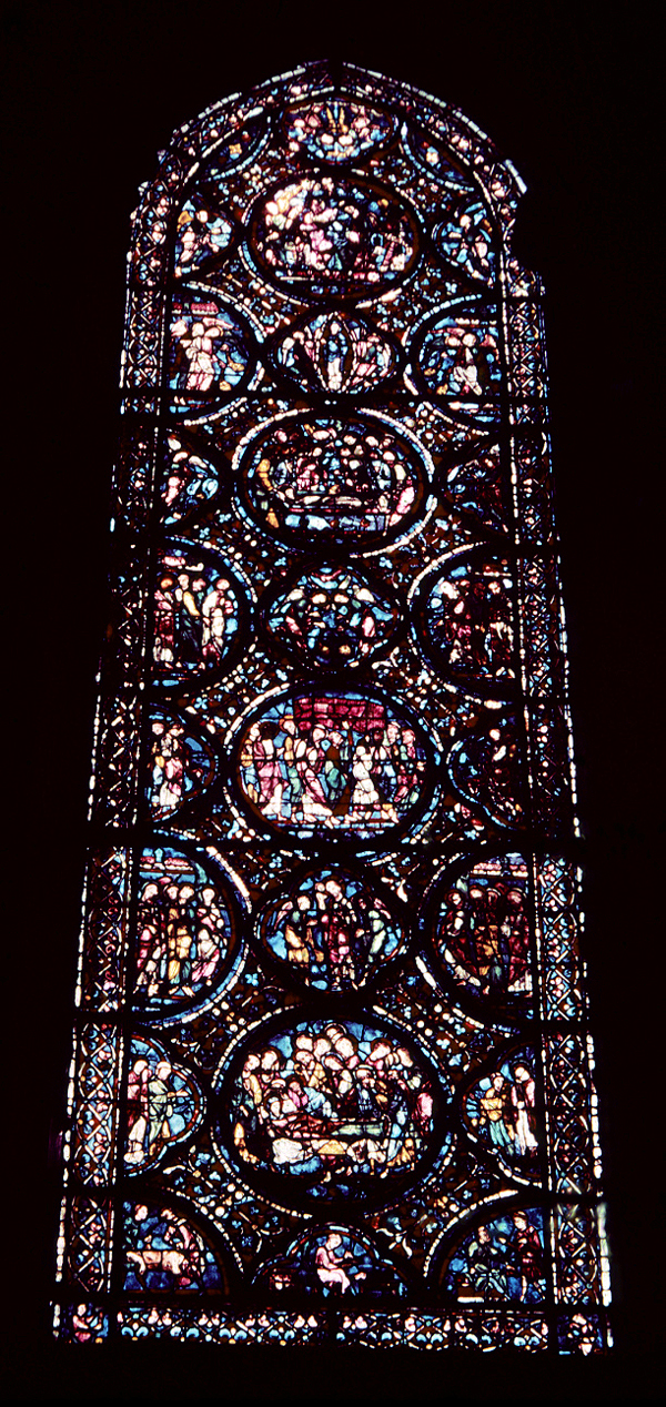 Nave, wall south, bay 4