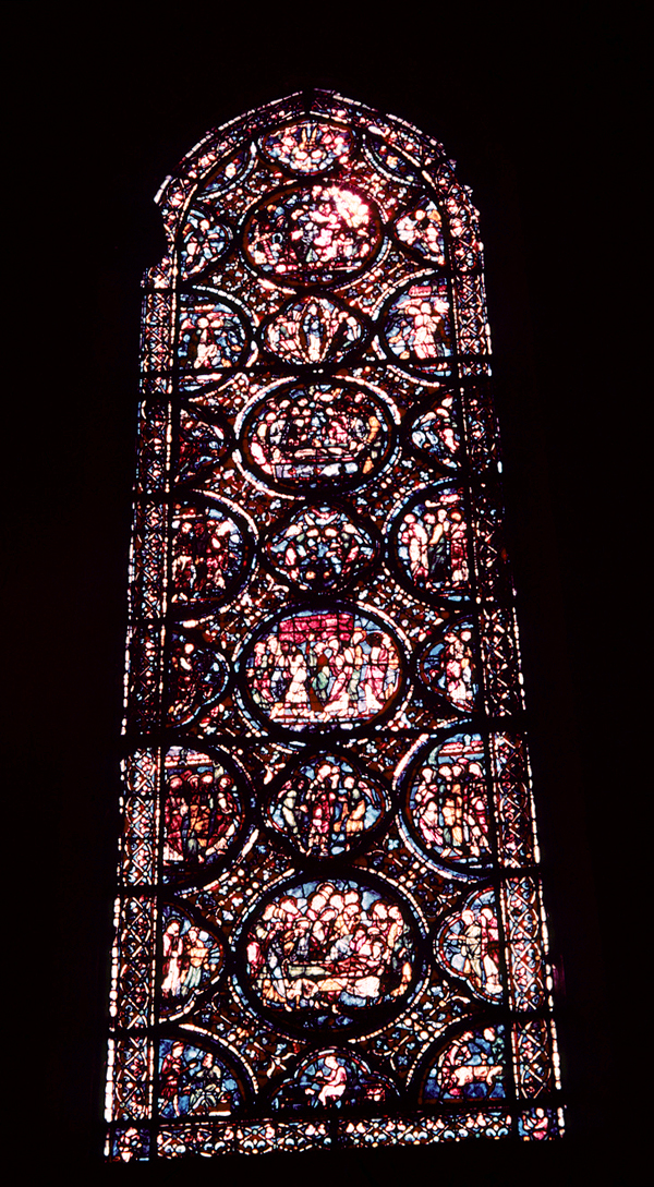 Nave, wall south, bay 4