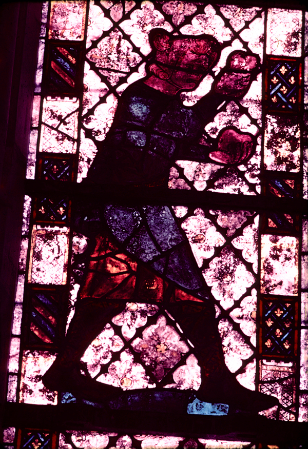 Chapel, St.-Piat, window 5, section 1