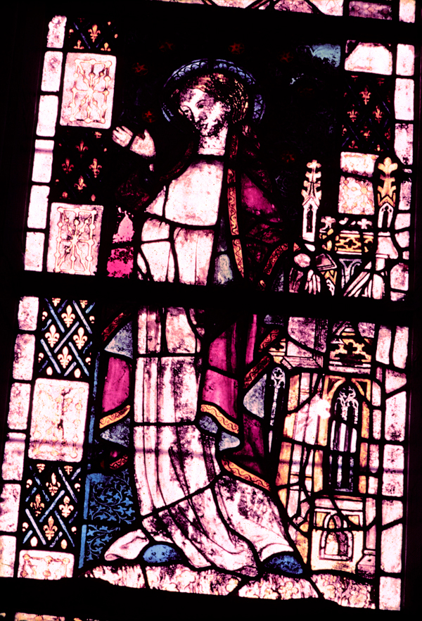Chapel, St.-Piat, window 2, section 3