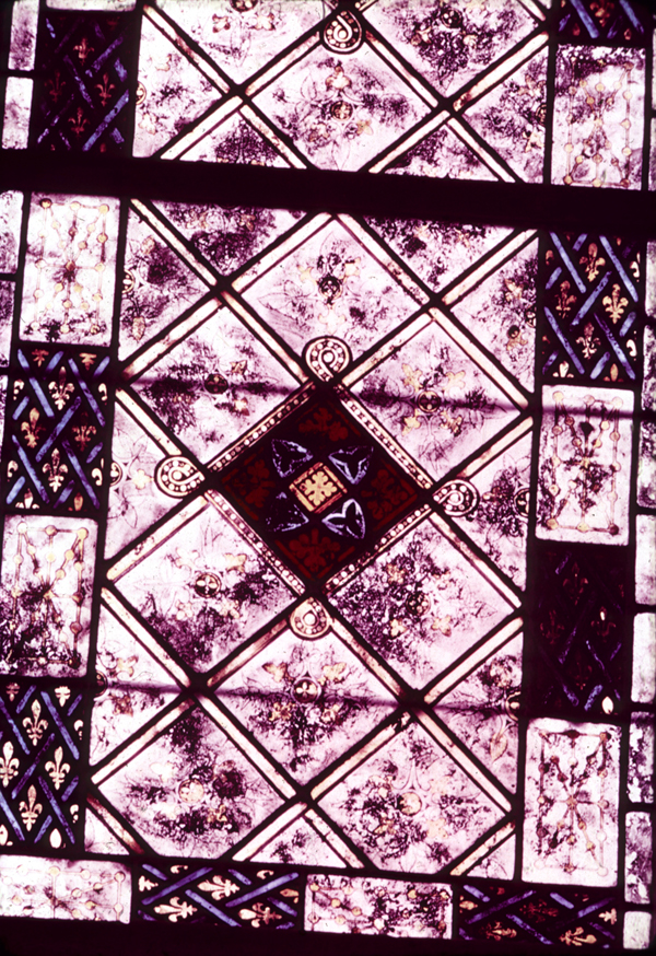 Chapel, St.-Piat, window 2, section 1