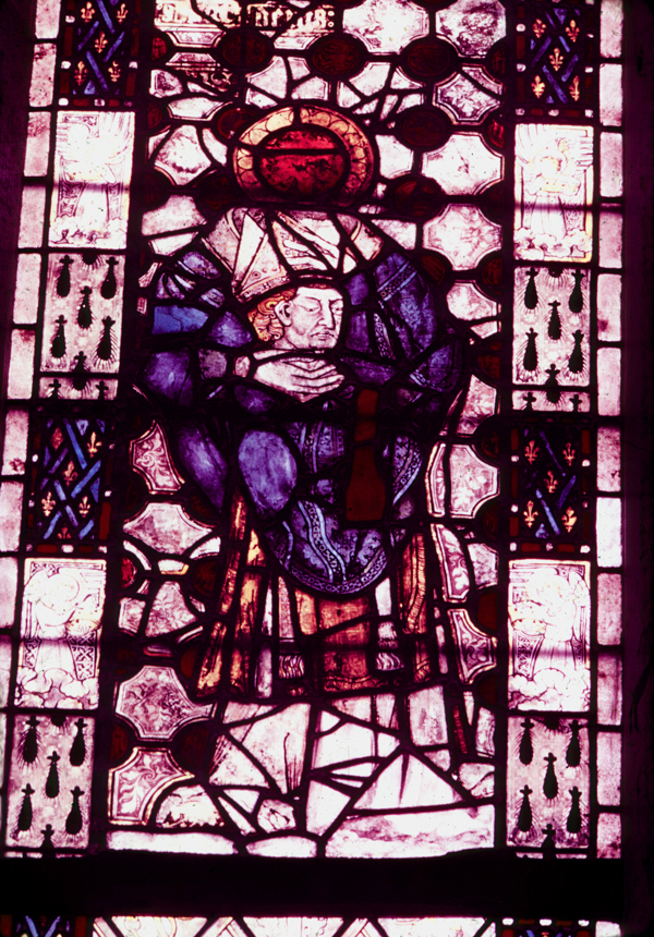 Chapel, St.-Piat, window 4, section 3