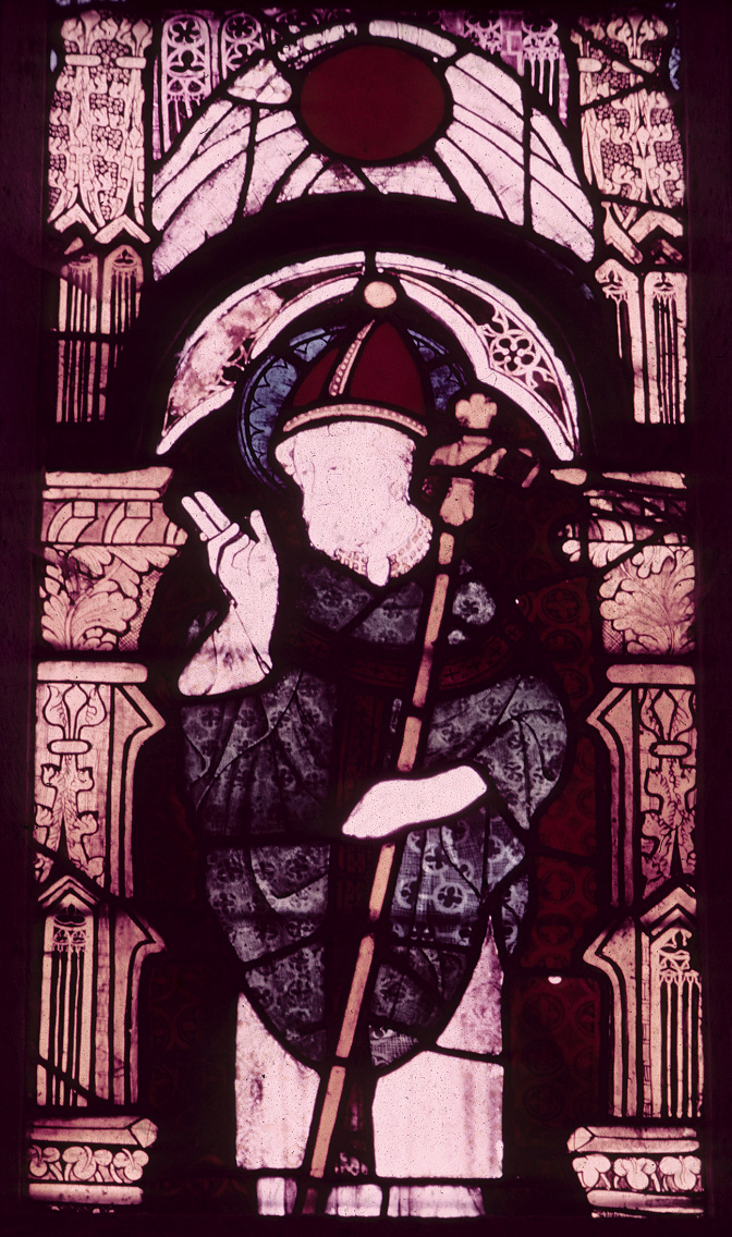 St. Piat Chapel, window 1, section 4