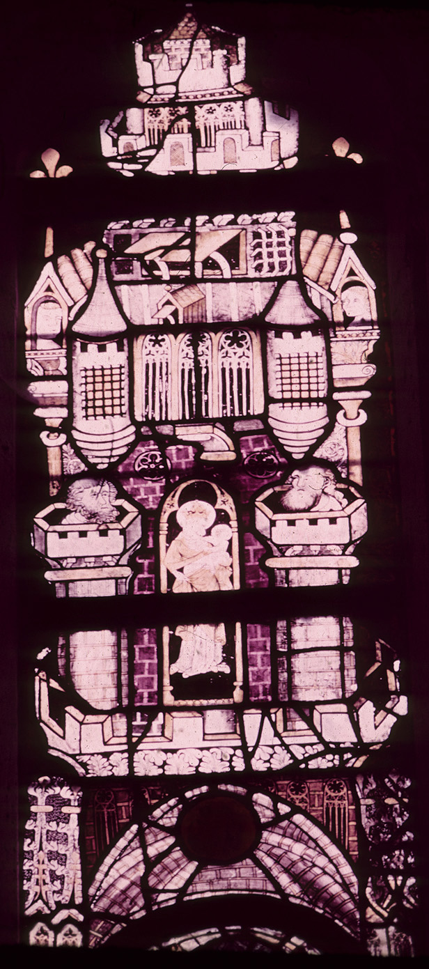 St. Piat Chapel, window 1, section 2A