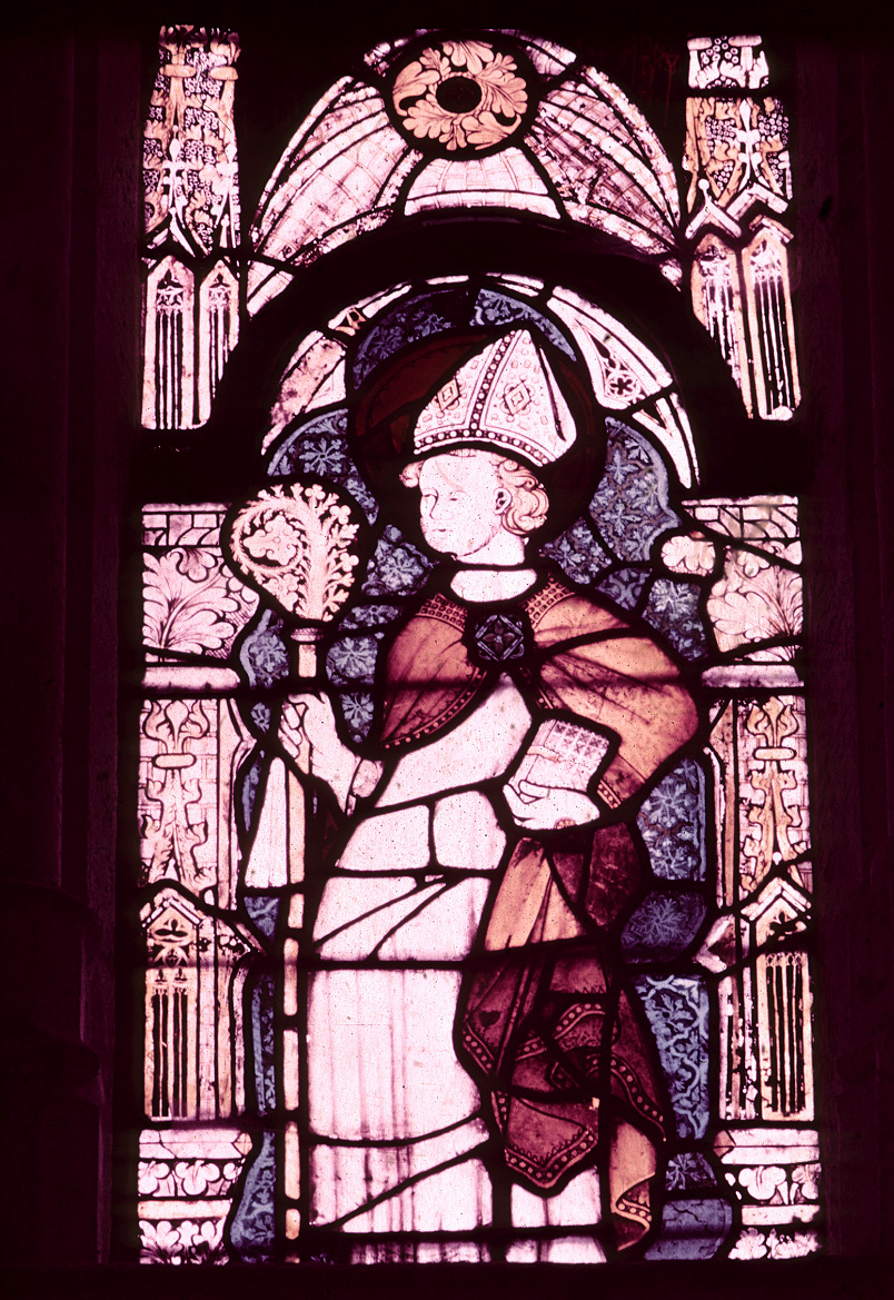 St. Piat Chapel, window 1, section 6