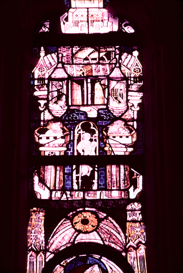 Chapel, St.-Piat, window 1, section 6a