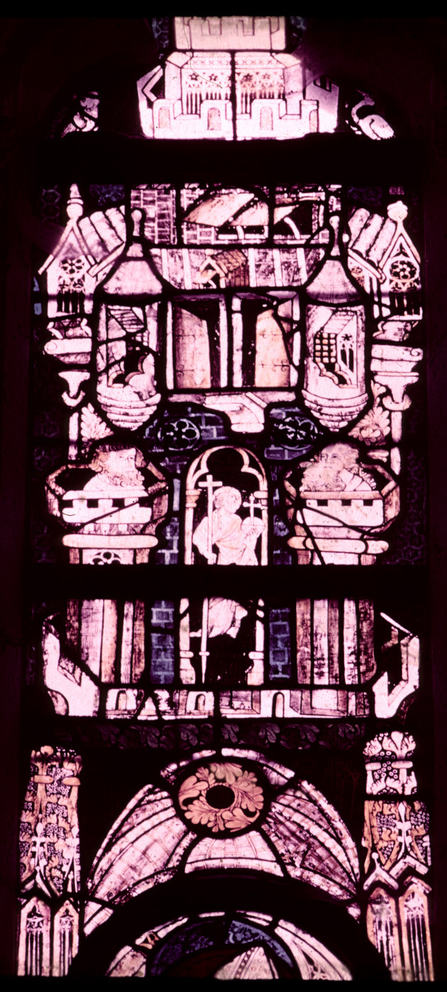 St. Piat Chapel, window 1, section 6A