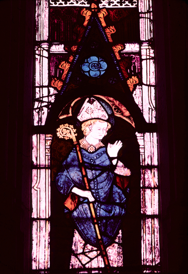 Chapel, St.-Piat, window 1, section 5
