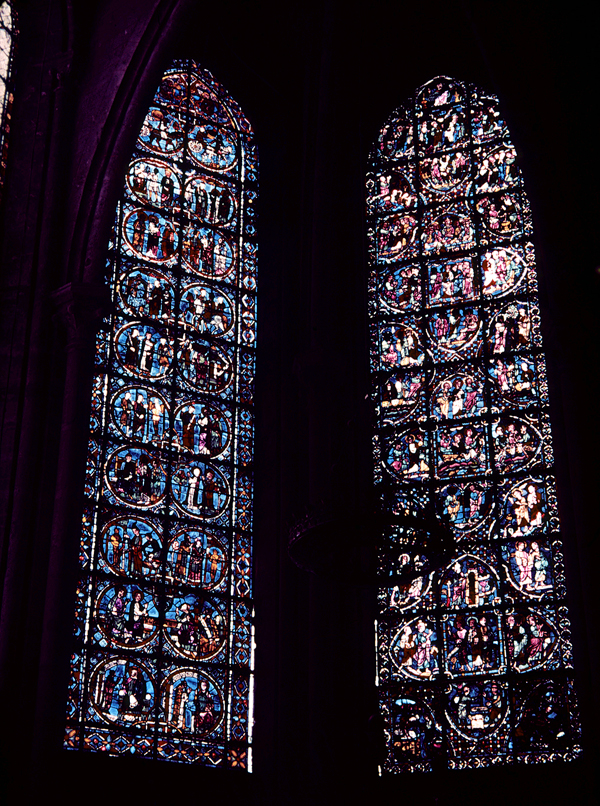 Apse, central, window 4