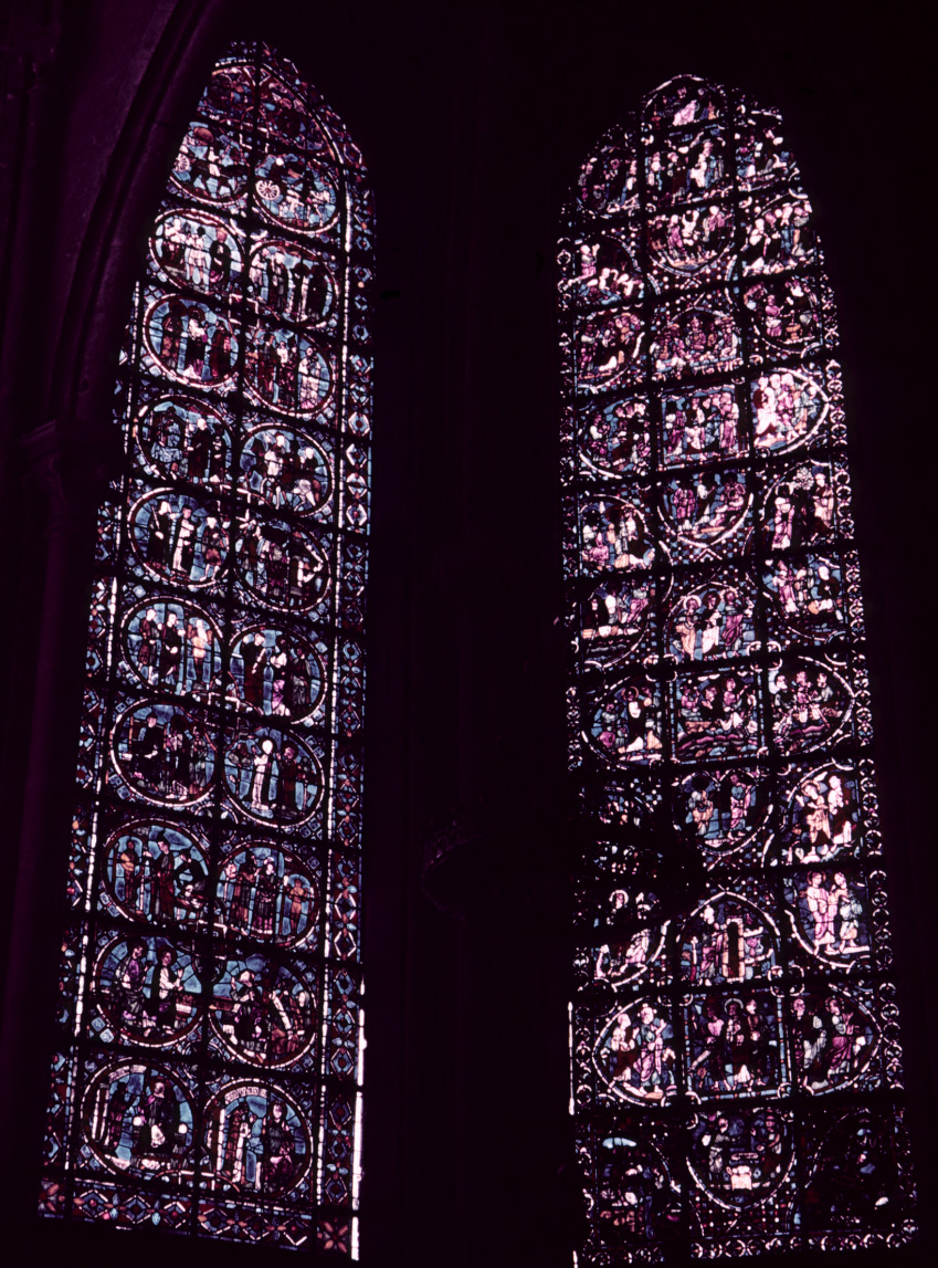Apse central, window 3