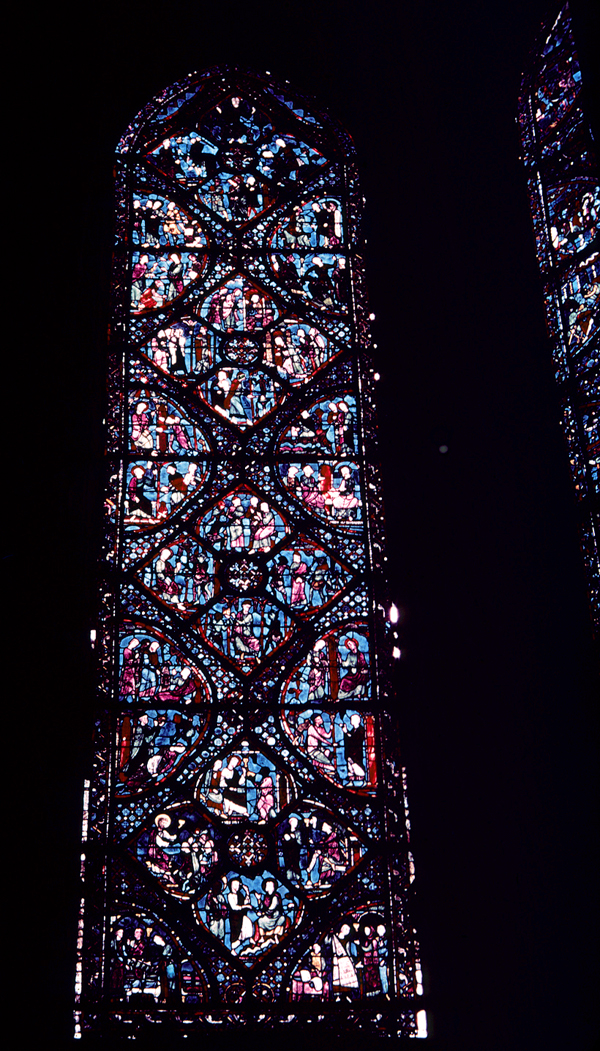 Choir, wall east, window 3