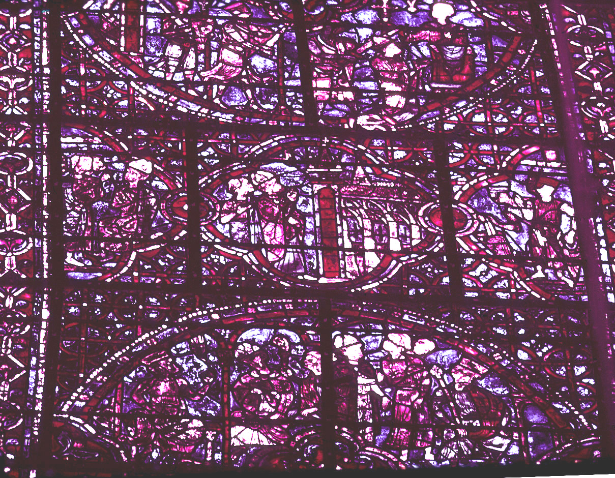 Apse south, window 1