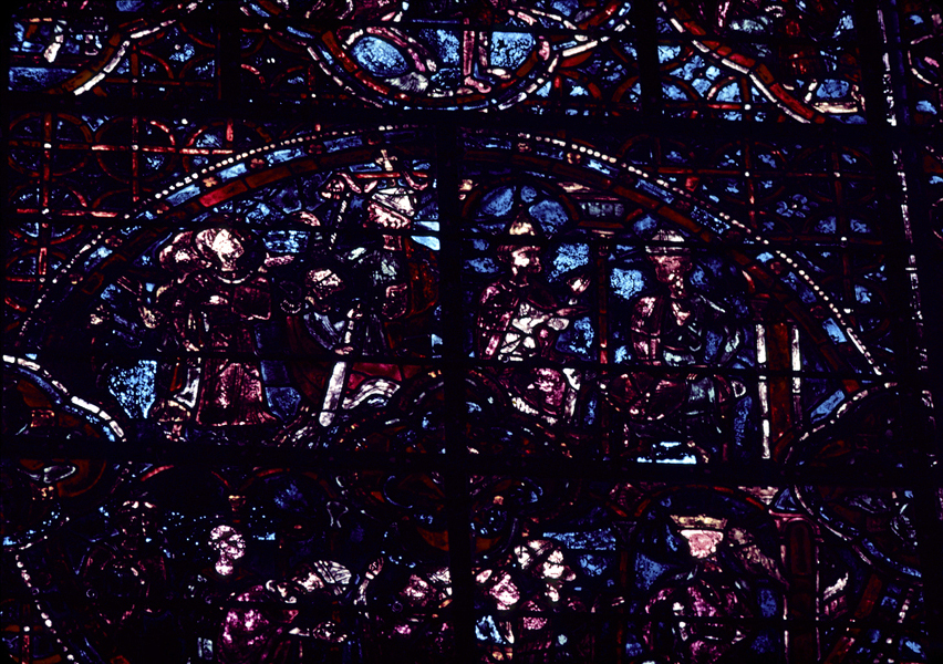 Apse south, window 1