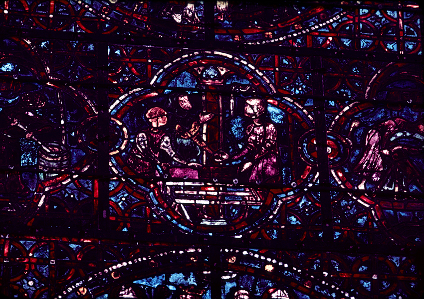 Apse south, window 1