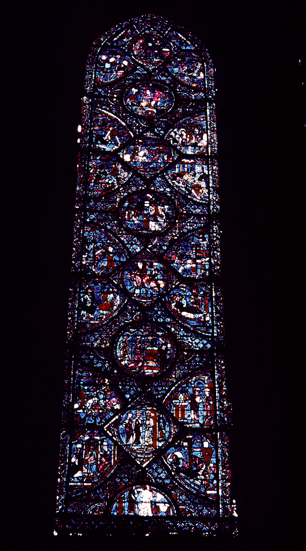 Choir, wall east, window 4