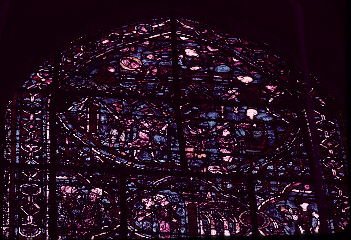 Apse south, window 1