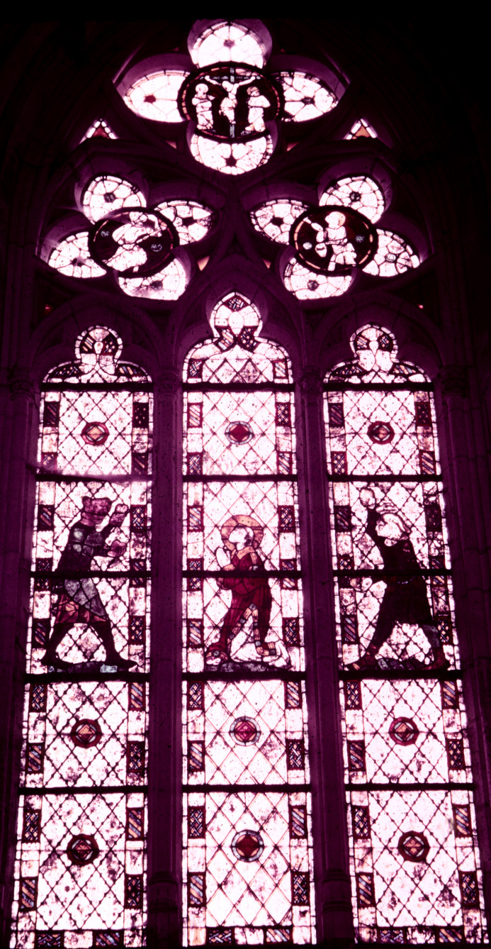 St. Piat Chapel, window 5, full
