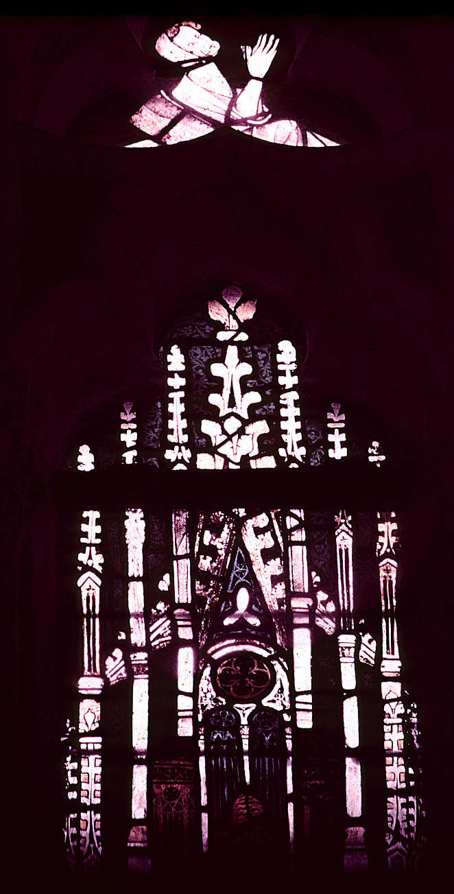St. Piat Chapel, window 1, section A