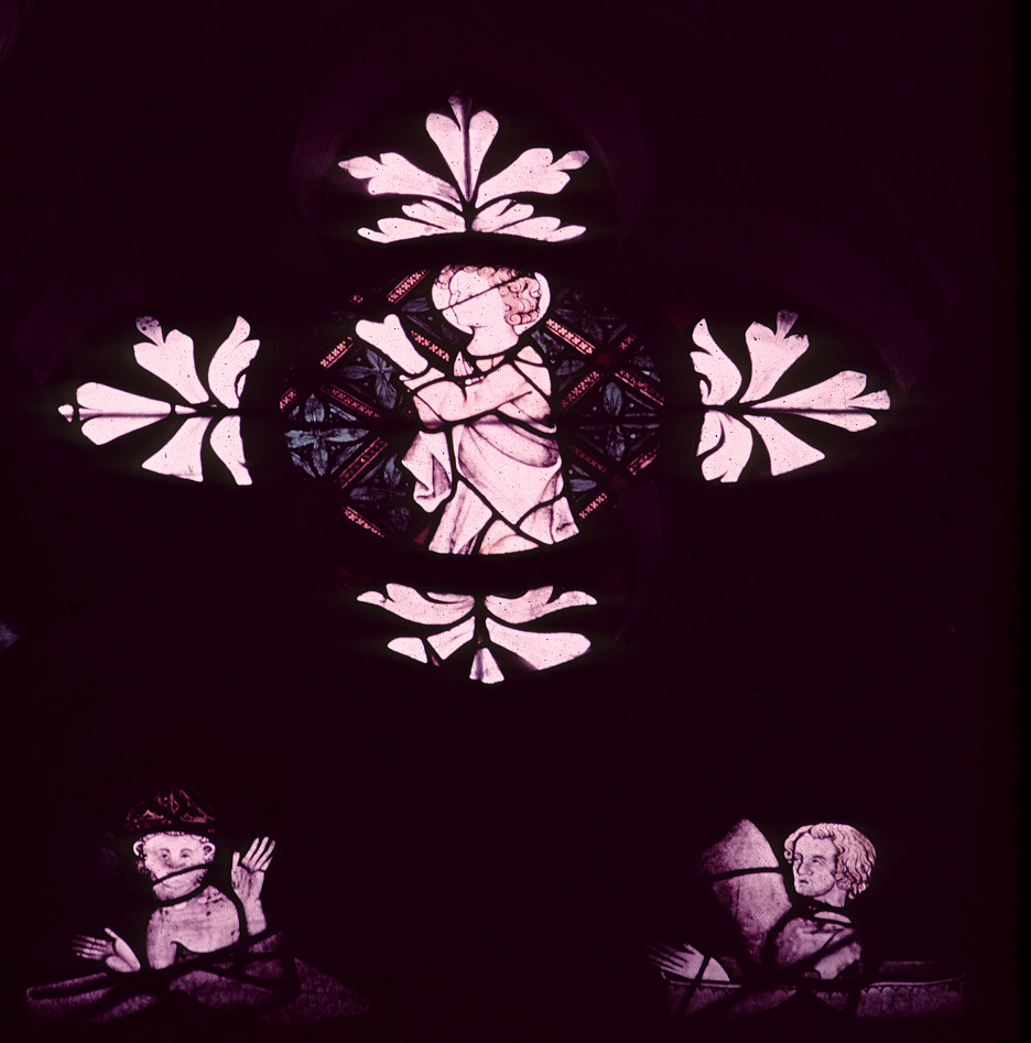 St. Piat Chapel, window 1, section 7