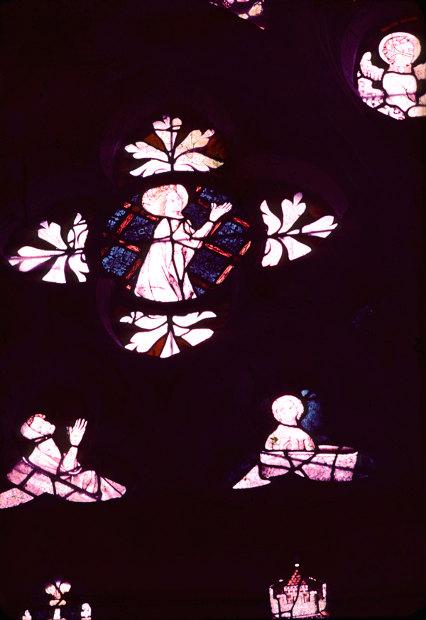 Chapel, St.-Piat, window 1, section 9