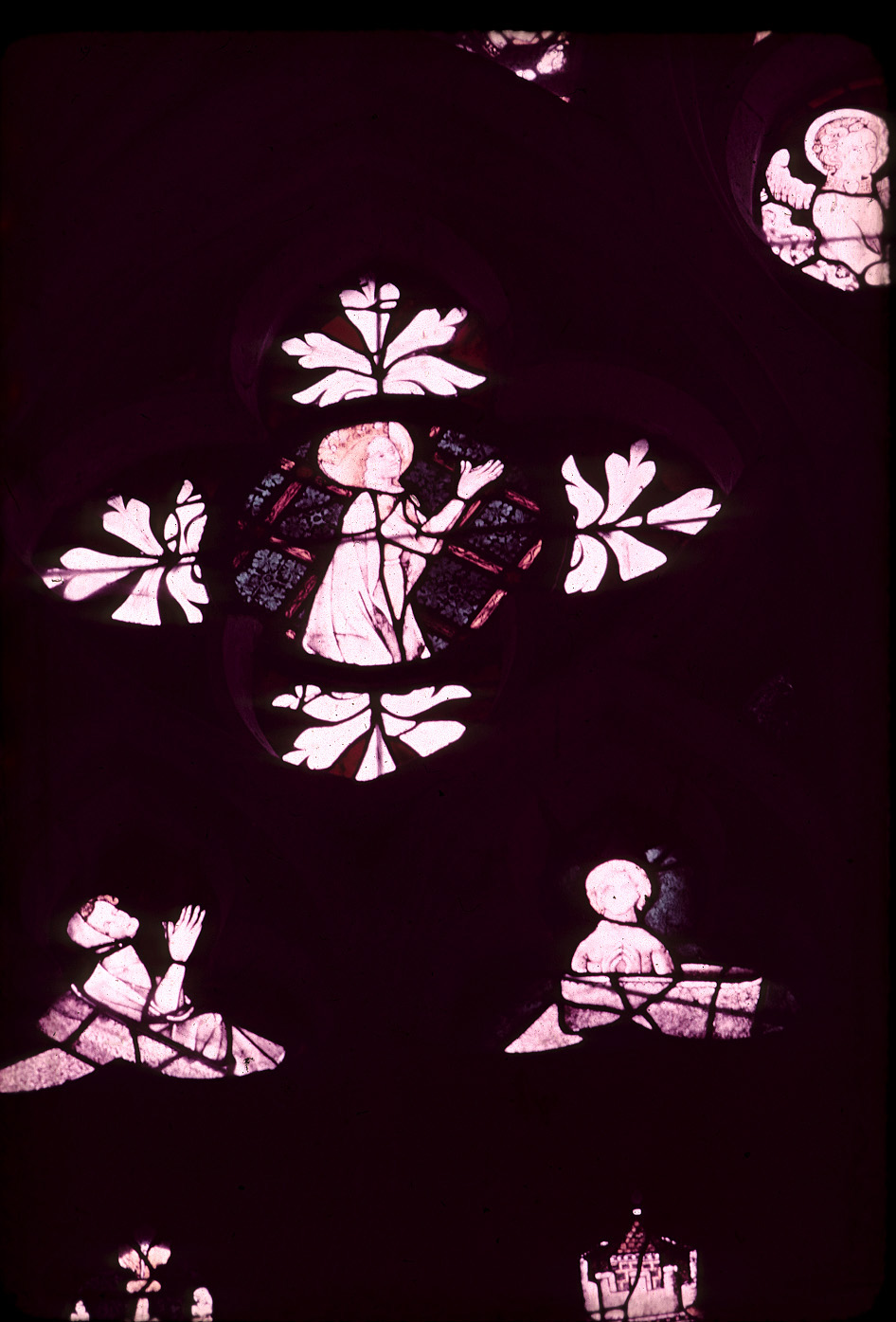 St. Piat Chapel, window 1, section 9