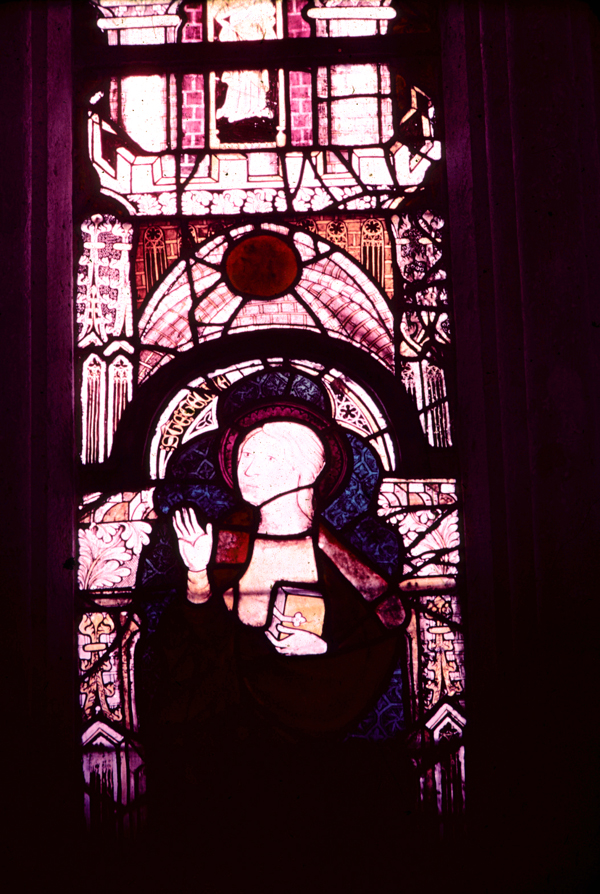 Chapel, St.-Piat, window 1, section 2