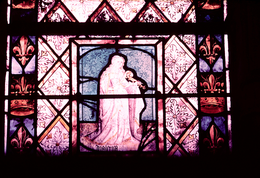 Chapel, St.-Piat, window 6, section 2