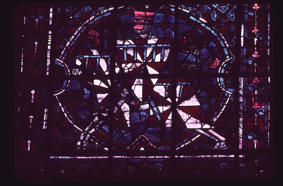 Transept north, wall east, clerestory