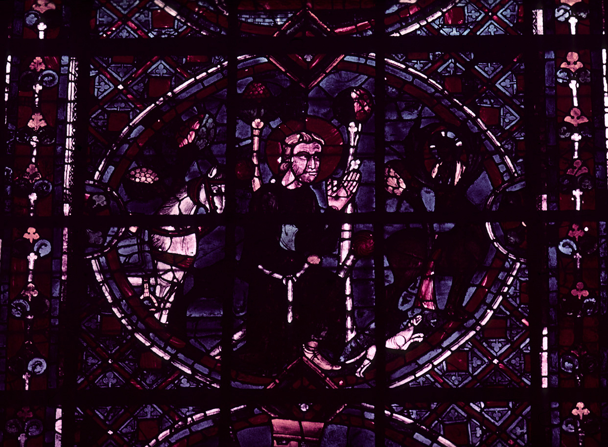 Transept north, wall east, clerestory